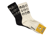2 Pairs of Snoopy Friends Socks Half-Crew Socks Women's Sock