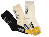 3 Pairs of Snoopy Lettering Socks Half-Crew Socks Women's Sock