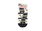 4 Pairs of Sanrio Character Ankle Socks Stacked Design Women's Sock
