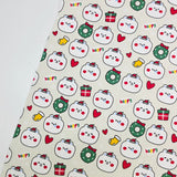 草莓熊兔圖案 40 年代韓國原廠製造面料 36 英寸 x 58 英寸或 90 x 145 厘米