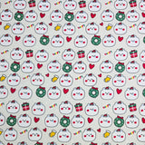 草莓熊兔圖案 40 年代韓國原廠製造面料 36 英寸 x 58 英寸或 90 x 145 厘米