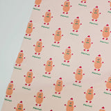 草莓熊兔圖案 40 年代韓國原廠製造面料 36 英寸 x 58 英寸或 90 x 145 厘米