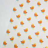 草莓熊兔圖案 40 年代韓國原廠製造面料 36 英寸 x 58 英寸或 90 x 145 厘米