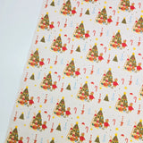 草莓熊兔圖案 40 年代韓國原廠製造面料 36 英寸 x 58 英寸或 90 x 145 厘米