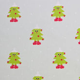 草莓熊兔圖案 40 年代韓國原廠製造面料 36 英寸 x 58 英寸或 90 x 145 厘米