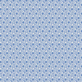 Korean Traditional Cheonghwa Baekja Floral Designed Porcelain Cotton Fabric made in Korea by the Half Yard