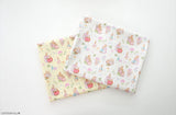 Peter Rabbit Bunny Patterned Fabric made in Korea by the Half Yard