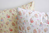 Peter Rabbit Bunny Patterned Fabric made in Korea by the Half Yard