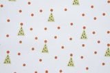 Dot & Cone Hat Patterned Fabric made in Korea by the Half Yard