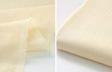 Solid 40s Organic Double Gauze Fabric made in Korea by the Yard 36" x 44" or 90 x 110cm