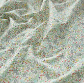 Tiny Poppy Flowers Floral Patterned Lawn Fabric made in Korea by the Half Yard