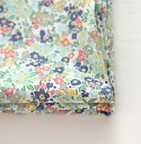 Lucretia Pastel Flowers Floral Patterned Lawn Fabric made in Korea by the Half Yard