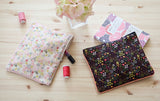 Spring Flowers Night Floral Patterned Lawn Fabric made in Korea by the Half Yard