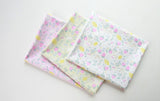Strawberry Rabbit Patterned 30s Organic Fabric made in Korea by the Half Yard