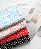 Real Dot Patterned Fabric 40s made in Korea by the Yard 36" x 55" or 90 x 140cm
