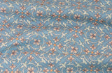 Flower Block Lily Tile Patterned Fabric made in Korea by the Half Yard