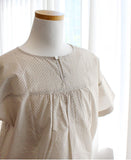 Small Floral Patterned Fabric 60s Voile made in Korea by the Yard 36" x 55" or 90 x 140cm