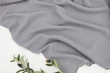 Solid Patterned Crinkle Triple Gauze Fabric made in Korea by the Yard 36" x 55" or 90 x 140cm