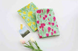 Fragrant Tulip Flower 30s Cotton Fabric printed in Korea 36" x 57" 90cm x 145cm by the Yard