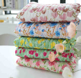 Cotton 30s Stripe Quilted Fabric made in Korea by the Yard 36" x 57" or 90 x 145cm