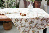 Rabbit Story Bunny Garden 30s Cotton Fabric printed in Korea 36" x 57" 90cm x 145cm by the Yard