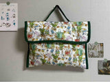 Rabbit Story Bunny Garden 30s Cotton Fabric printed in Korea 36" x 57" 90cm x 145cm by the Yard
