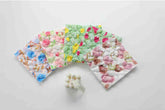 Rose Tulip Heart Cotton 30s Heart Quilted Fabric made in Korea by the Yard 36" x 57" or 90 x 145cm