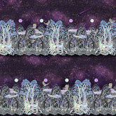 Korean Traditional Galaxy Color Sun Moon Five Peaks Jagae Raden Patterned Cotton Fabric made in Korea by the Half Yard