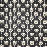 Korean Traditional Raden Lotus Flower Patterned Cotton Fabric made in Korea by the Half Yard