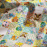 ポケットモンスター、ポケモン、イーブイ進化、イーブイ進化シャワーズ、サンダース、ブースター、ニンフィア 韓国製生地 半ヤード単位