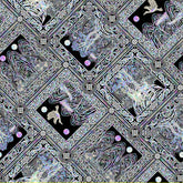 韓國傳統六角形螺鑿 Jagae 圖案棉織品韓國製造半碼