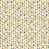 Korean Traditional Style Knot Patterned Cotton Fabric made in Korea by the Half Yard