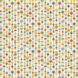 Korean Traditional Style Knot Patterned Cotton Fabric made in Korea by the Half Yard