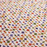 Korean Traditional Style Knot Patterned Cotton Fabric made in Korea by the Half Yard