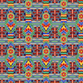 韓國傳統六角形螺鑿 Jagae 圖案棉織品韓國製造半碼