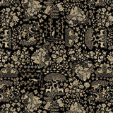 Korean Traditional Jagae Raden Art Patterned Cotton Fabric made in Korea by the Half Yard