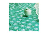 Korean Traditional Crane Celadon Goryeo Cheongja Patterned Cotton Fabric made in Korea by the Half Yard