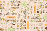 史努比角色布料由 Half Yard 在日本印製