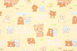 Rilakkuma Dandelion Character Oxford Fabric made in Japan by the Half Yard