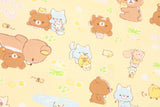 Rilakkuma Dandelion Character Oxford Fabric made in Japan by the Half Yard