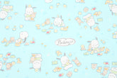 Sanrio Pochacco Picnic Oxford Fabric printed in Japan by the Half Yard