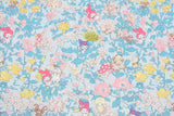 Liberty Tana Lawn Sanrio My Melody Party Kuromi Piano Fabric printed in Japan FQ 45cm by 53cm or 18" by 21"