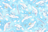 Sanrio Cinnamoroll Magical Oxford Fabric printed in Japan by the Half Yard