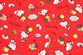 史努比角色布料由 Half Yard 在日本印製