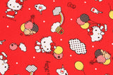 スヌーピーキャラクター生地(日本製、半ヤード単位)