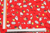 スヌーピーキャラクター生地(日本製、半ヤード単位)