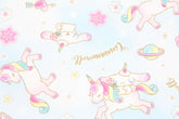 Sanrio Cinnamoroll Unicorn Dream Oxford Licensed Fabric printed in Japan by the Half Yard