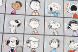 Snoopy Peanuts 75th Anniversary All Stars Oxford Fabric printed in Japan by the Half Yard