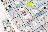 Snoopy Peanuts 75th Anniversary All Stars Oxford Fabric printed in Japan by the Half Yard
