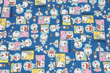 I am Doraemon Cartoon Cut Oxford Licensed Fabric printed in Japan by the Half Yard
